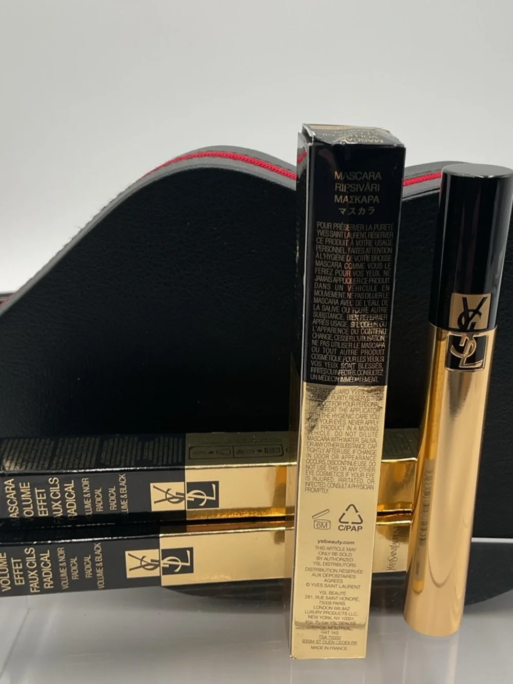 3 Yves Saint Laurent Volume Effect Faux CILS Radical Mascara in Black Over Black - Picture 9 of 16